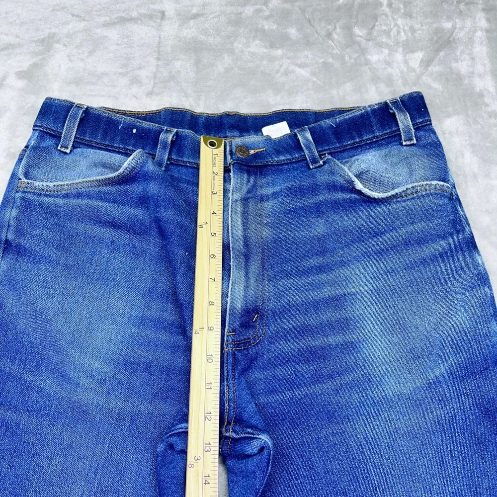 VTG Levi's 852‎ Orange Tab Mens Jeans Sz 38 Fits 35